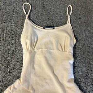 Brandy Melville Light Yellow Tank Top